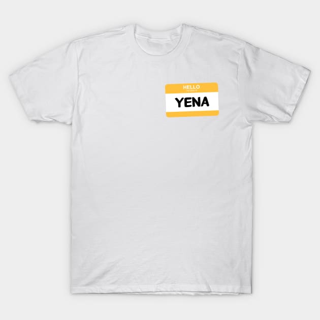 My Bias is Yena T-Shirt by Silvercrystal